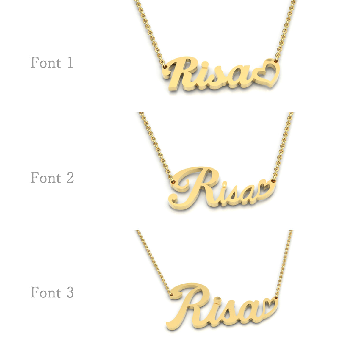 [Made-to-order] Order name necklace