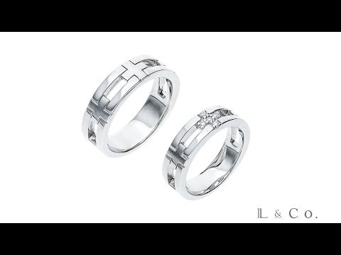 ❗️専用です❗️ 新品　Ｌ&Ｃｏ　エルアンドコー　リング　クロスリング L&Co.(エルアンドコー)】ペアリング 大切な方へのプレゼントに